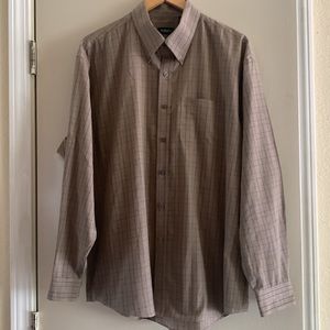 Van heusen Men’s Plaid Long Sleeve Button Down Shirt